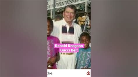 reagan wearing a gucci belt|Gucci belt color match.